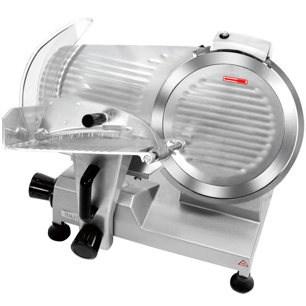 Barton 12" Meat Slicer Semi Auto Stainless Steel Adjustable Thickness